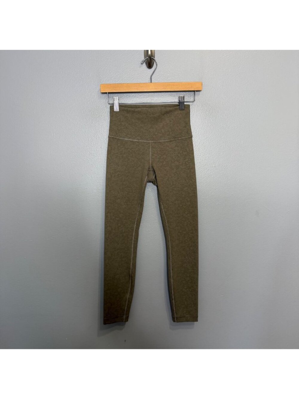 LULULEMON Wunder Train High-Rise Tight 25" IN Blaze Nomad size 4